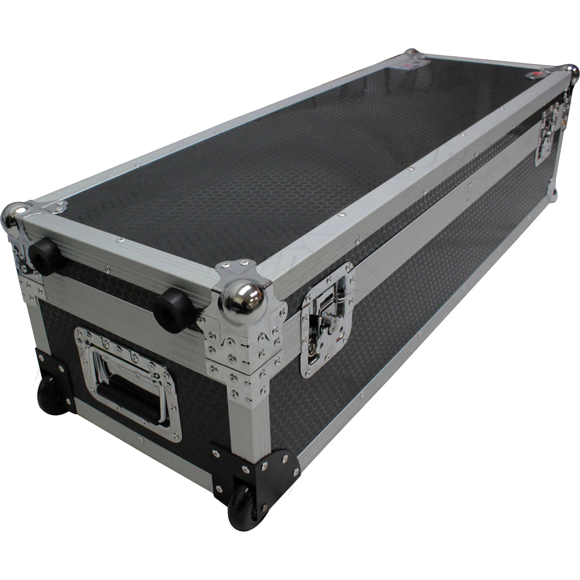 ProX 40" Utility Case with Low-Profile Wheels (Black) - Image 3