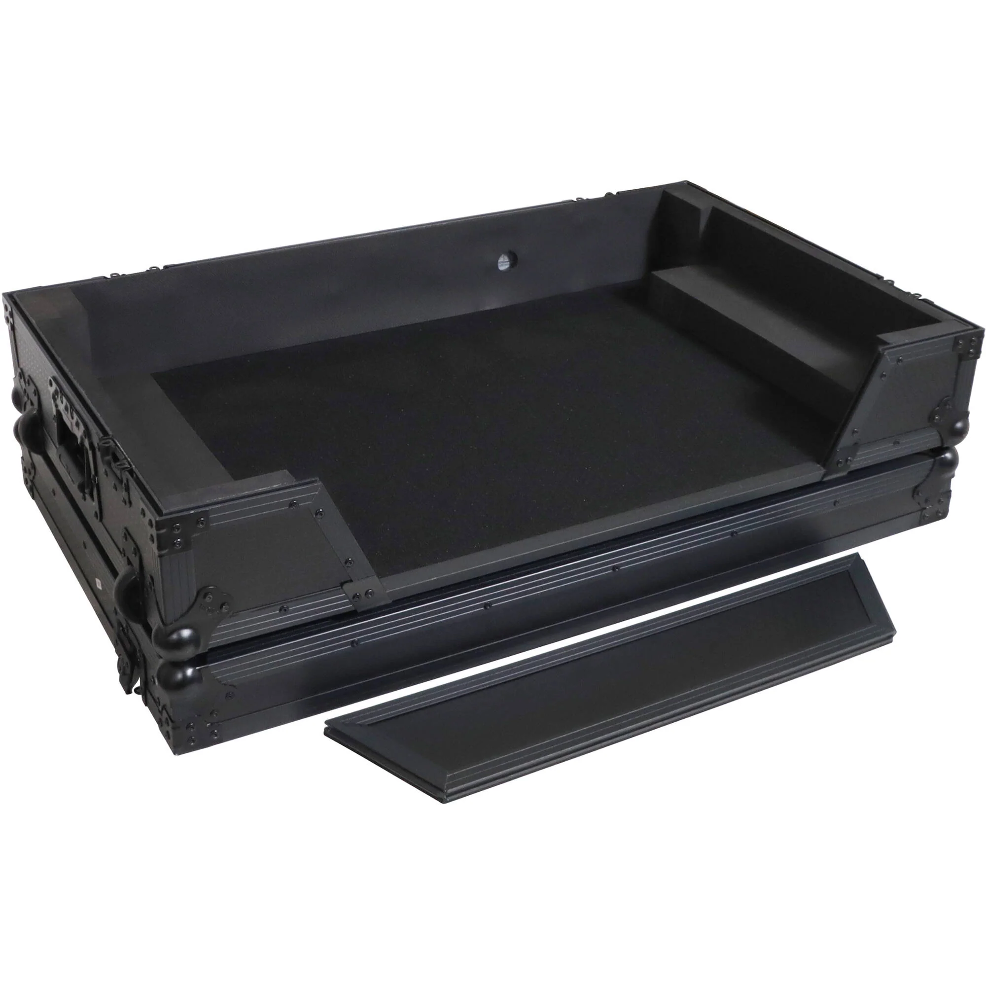 ProX Flight Case with 1 Rack Space and Wheels for AlphaTheta XDJ-AZ Controllers (All-Black) - Image 4