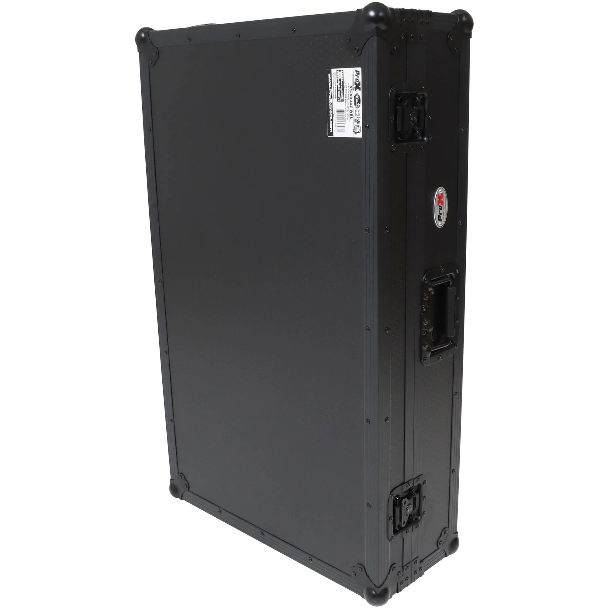 ProX Flight Case with 1 Rack Space and Wheels for AlphaTheta XDJ-AZ Controllers (All-Black) - Image 7