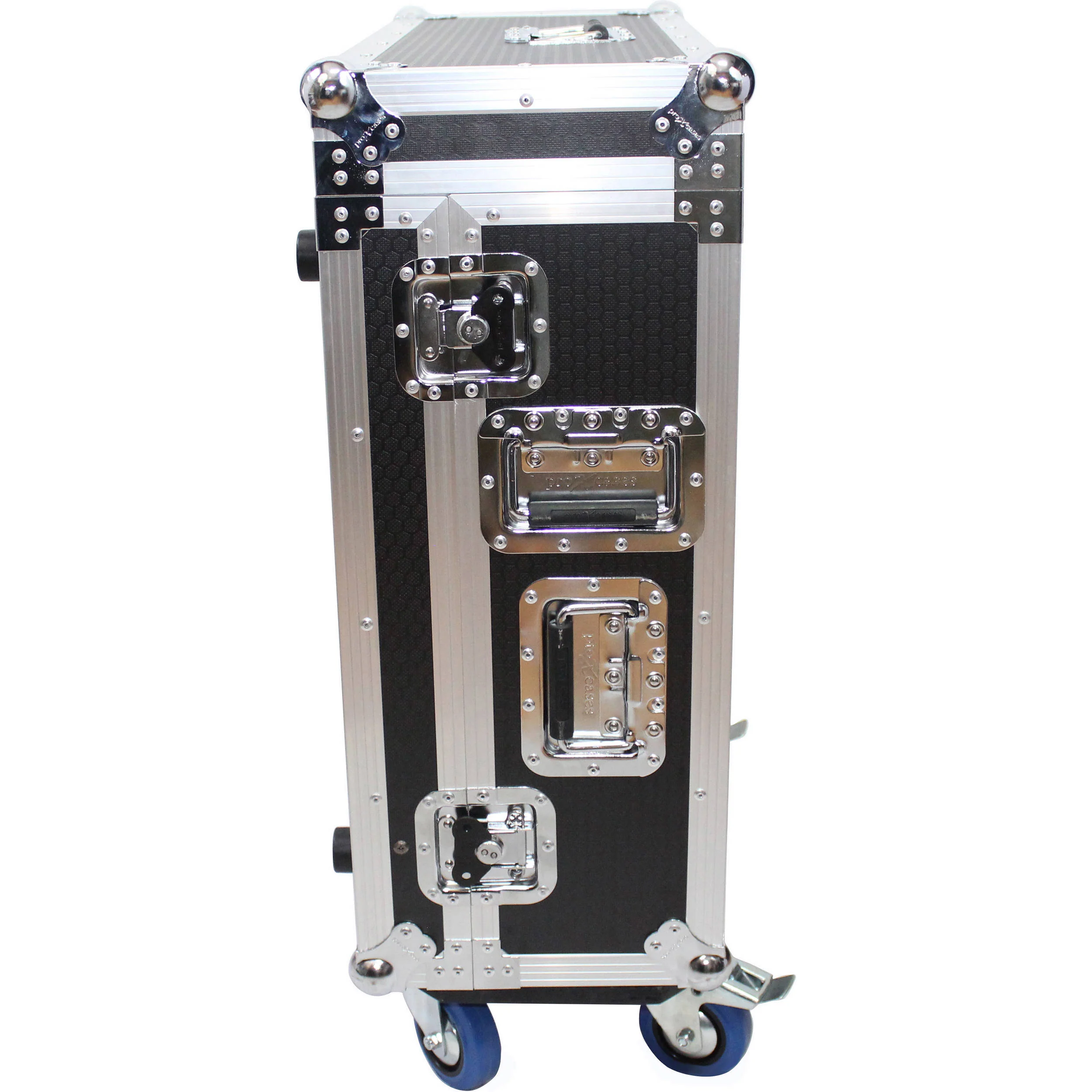 ProX Flight Road Case with Doghouse and Wheels for Allen and Heath QU-24 Digital 24 Channel Mixer - Image 5