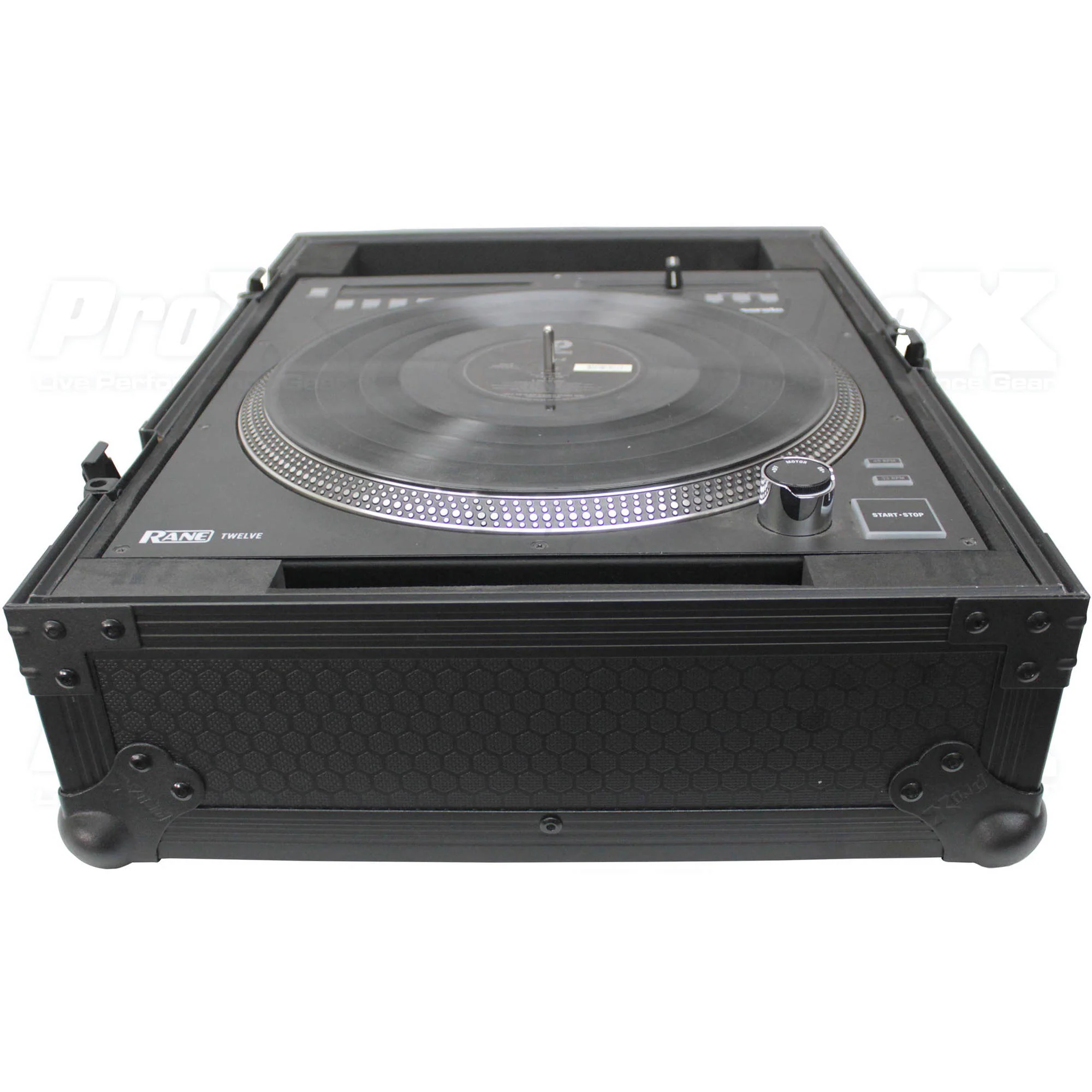 ProX XS-RANE12BL Flight Case for Rane Twelve Controller (Black-on-Black) - Image 4