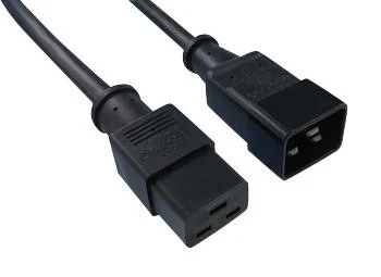QUALTEK ELECTRONICS 331010-01 POWER CORD, IEC C20-IEC C19, 3M, 15A