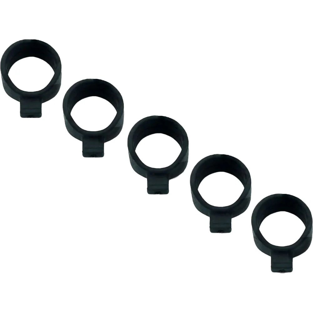 Radius Mic Bands (Black, 5-Pack) - Image 2