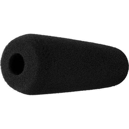 Radius Shotgun Microphone Foam Windscreen for 0.74 to 0.86" Diameter Microphones (Black, 4.7") - Image 2