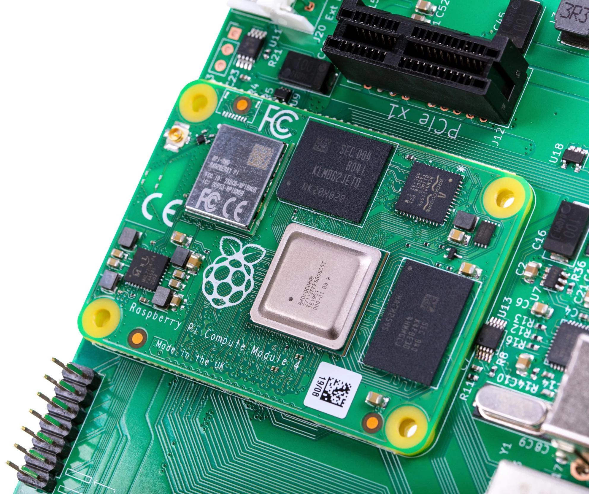 RASPBERRY-PI CM4108016 Raspberry Pi Compute Module 4, BCM2711, ARM Cortex-A72, 8GB RAM, 16GB EMMC, WiFi - Image 3