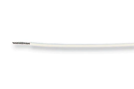 RAYCHEM - TE CONNECTIVITY 55A0111-20-9 Wire, Stranded, Hook Up, Spec55, ETFE, White, 20 AWG, 0.5 mm², 328 ft, 100 m 216005-007
