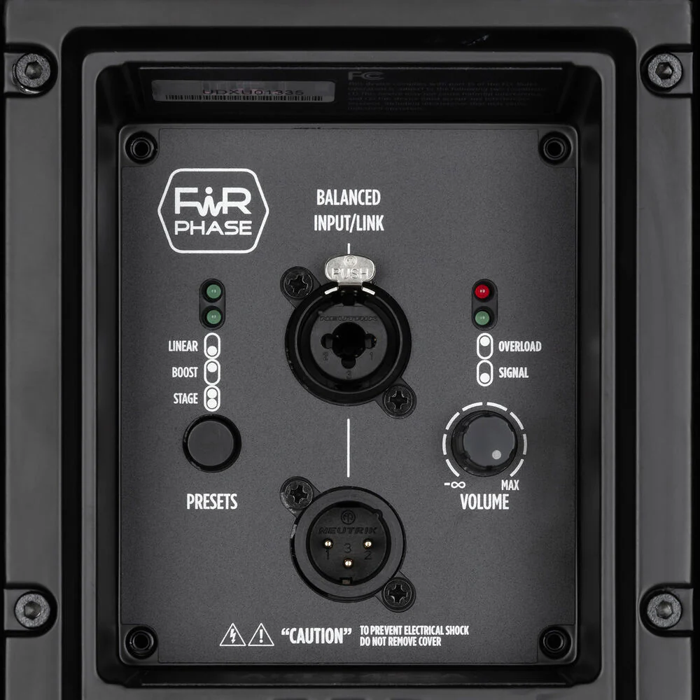 RCF A912-A Two-Way 12" 2100W Powered PA Speaker with Integrated DSP - Image 5