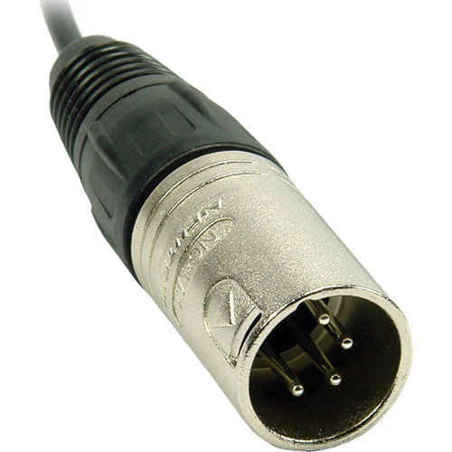 Remote Audio CAPWRX4MS760 XLR4M to S760 Right-Angle DC Power Cable (4') - Image 3