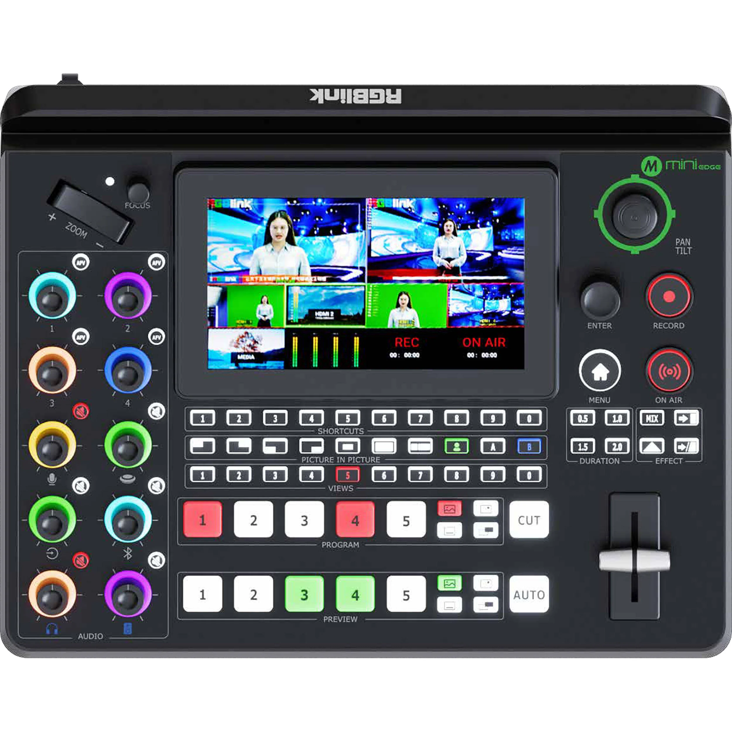RGBlink mini-edge SDI 10-Channel All-in-One Switcher - Image 2