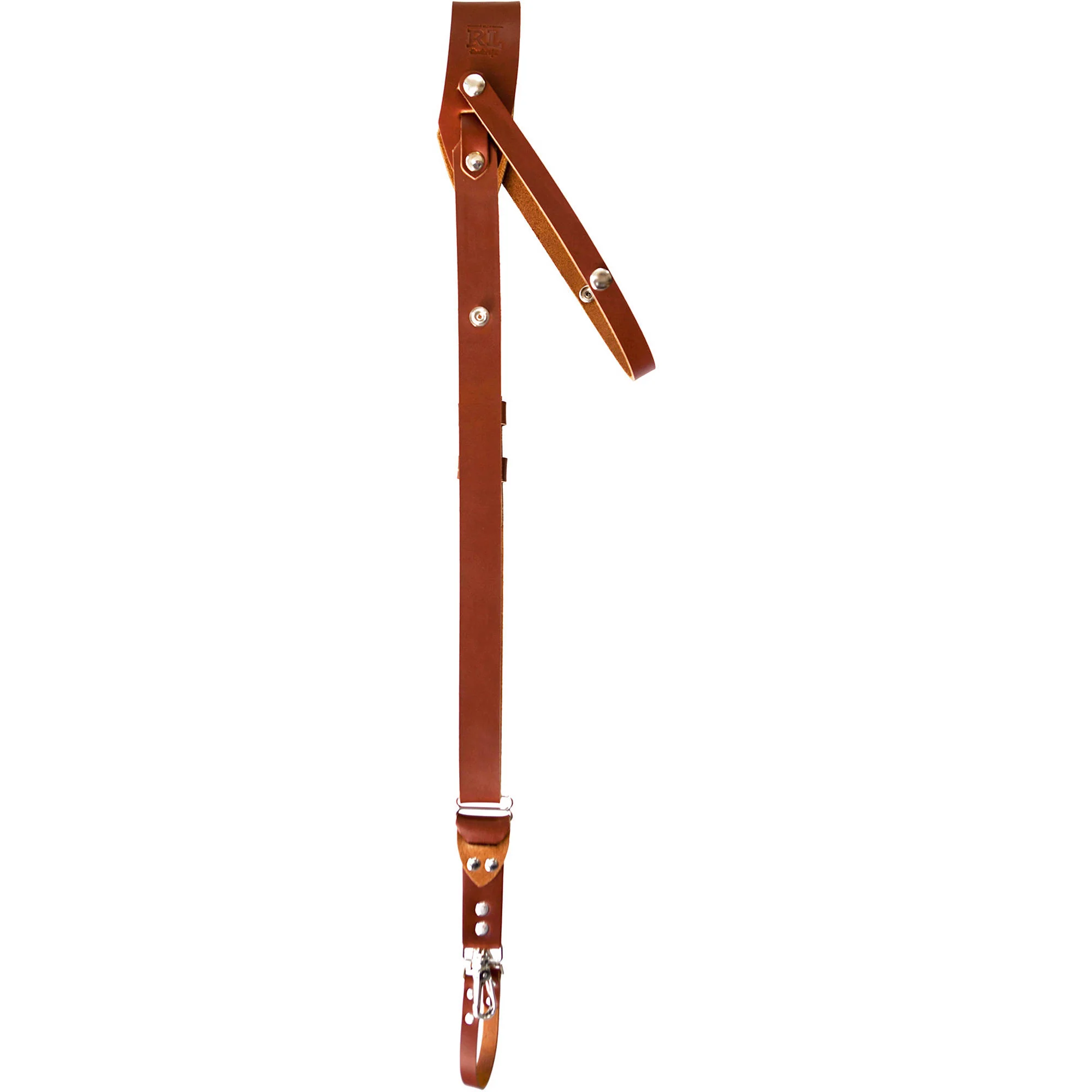 RL Handcrafts Andino Pro Leather Camera Sling (Small, Tan) - Image 2