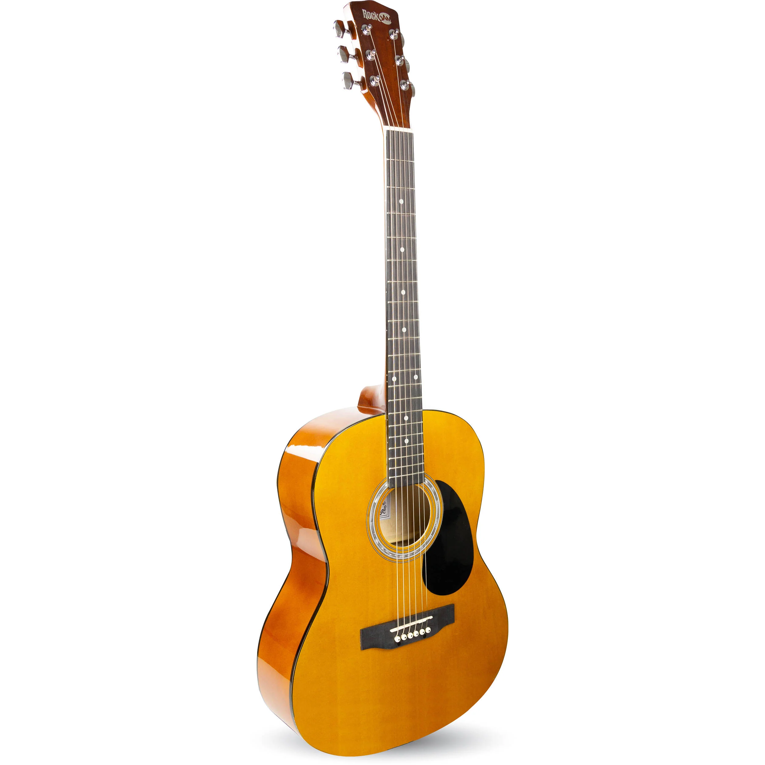 RockJam Full-Sized Acoustic Guitar Kit (Natural) - Image 3