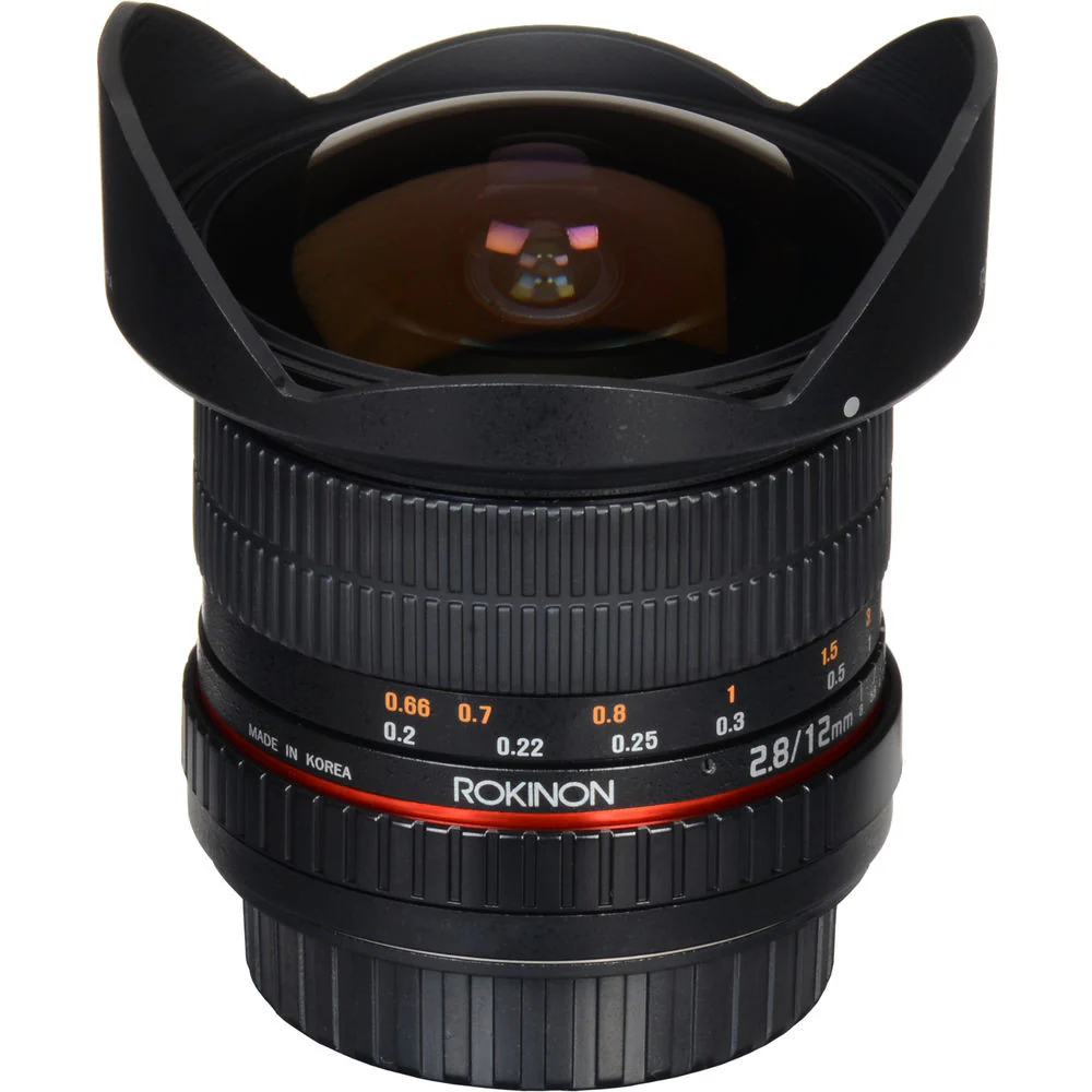 Rokinon 12mm f/2.8 ED AS IF NCS UMC Fisheye Lens for Nikon F Mount with AE Chip - Image 5