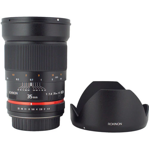Rokinon 35mm f/1.4 AS UMC Lens for Nikon F (AE Chip) - Image 2