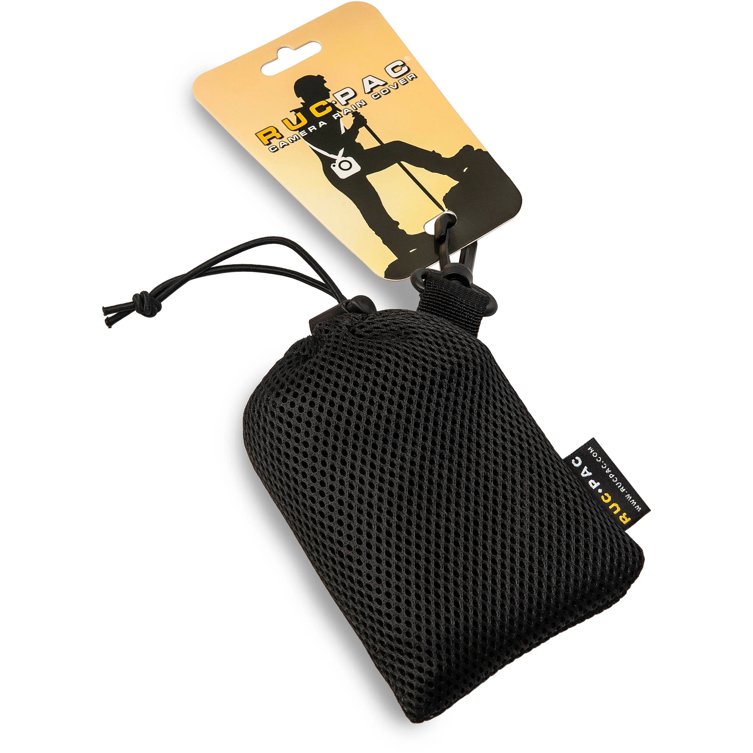 RucPac Camera Rain Cover (Black, Large) - Image 3