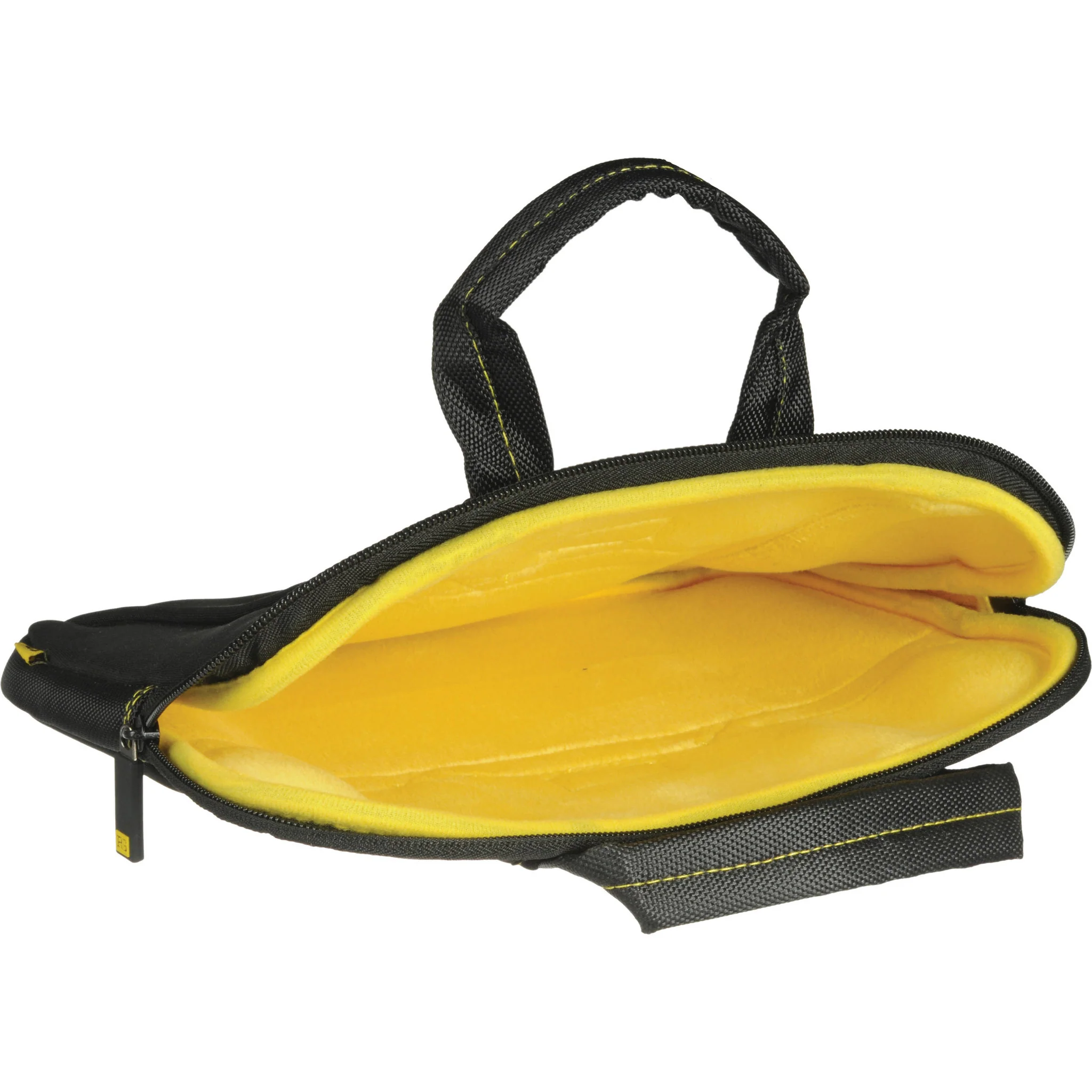 Ruggard 10" Ultra Thin Netbook Sleeve With Handles (Black/Yellow) - Image 5