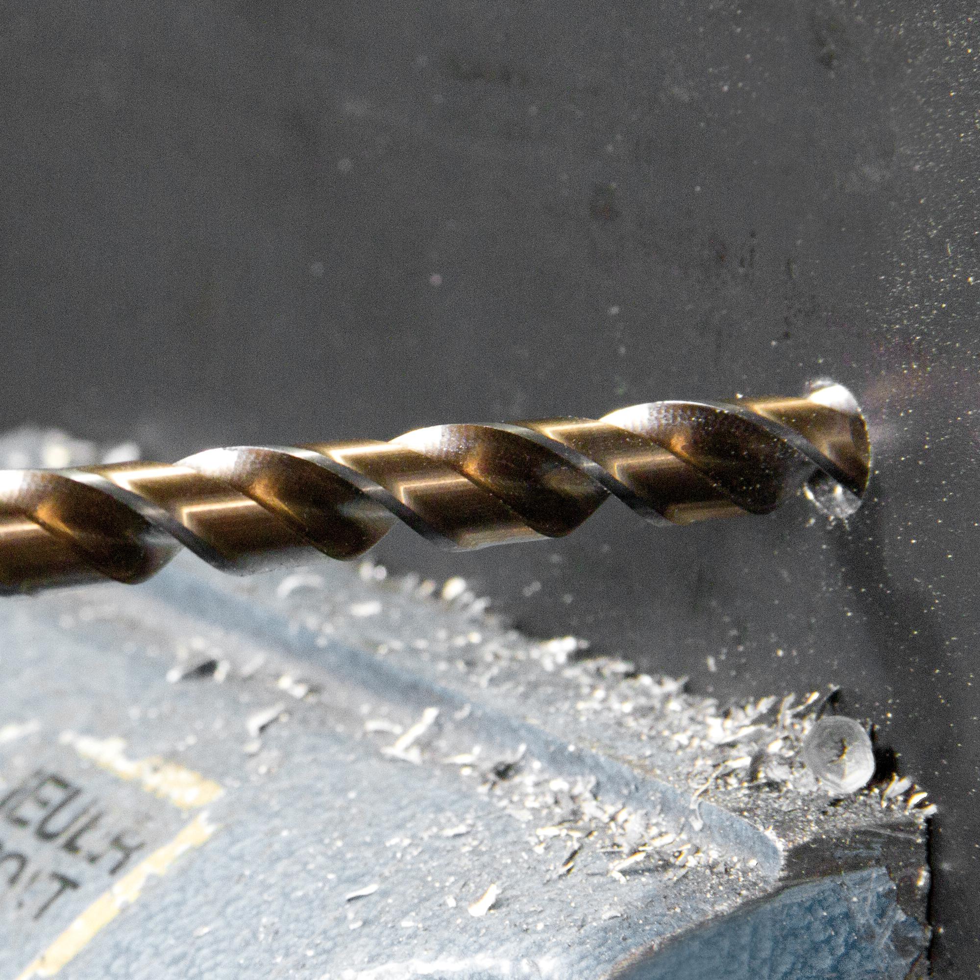 RUKO 228040 Twist Drill Bit, HSSE Co5, 4 mm Bit, 43 mm Flute Length, 75 mm OAL - Image 2