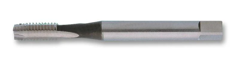 RUKO 232-080 Hand Tap, Single Cut, High Speed Steel, Right-Handed-Thread, M8, 1.25mm