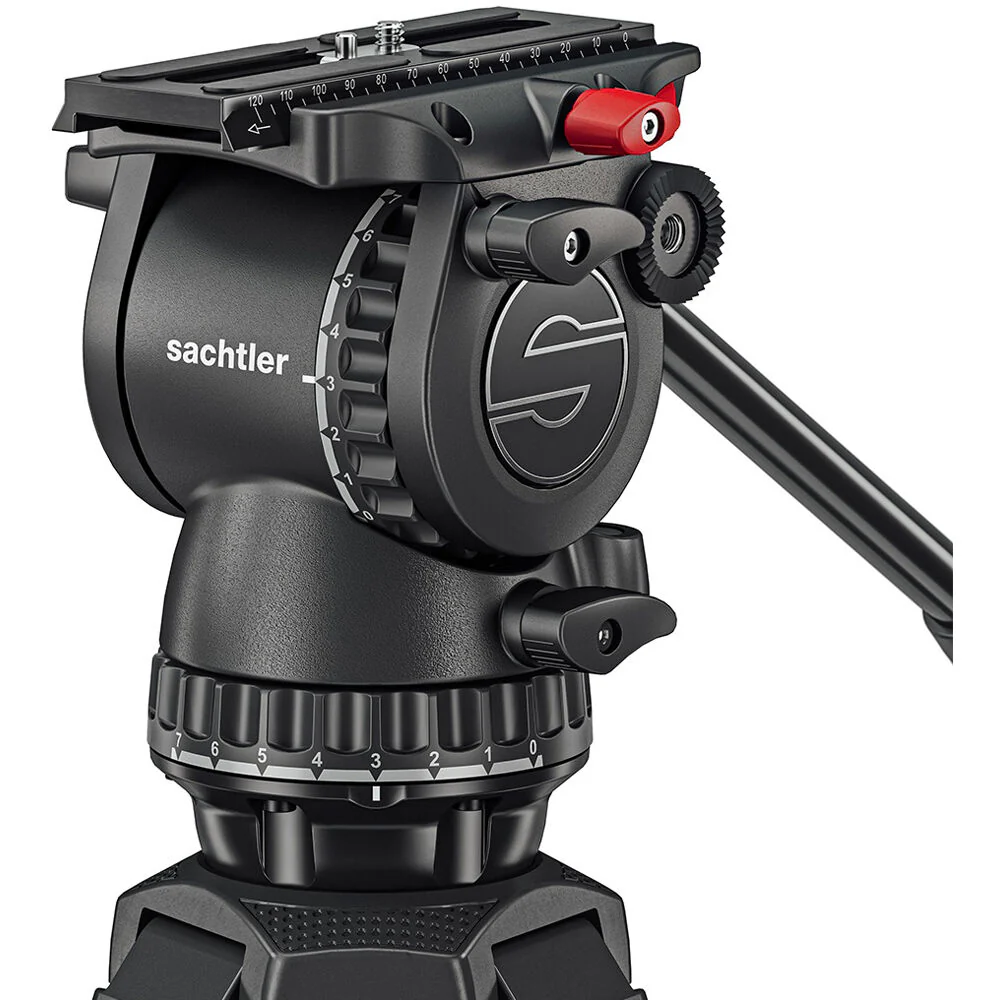 Sachtler FSB-8 Fluid Head & flowtech 75mm Tripod System MS Mk II - Image 2