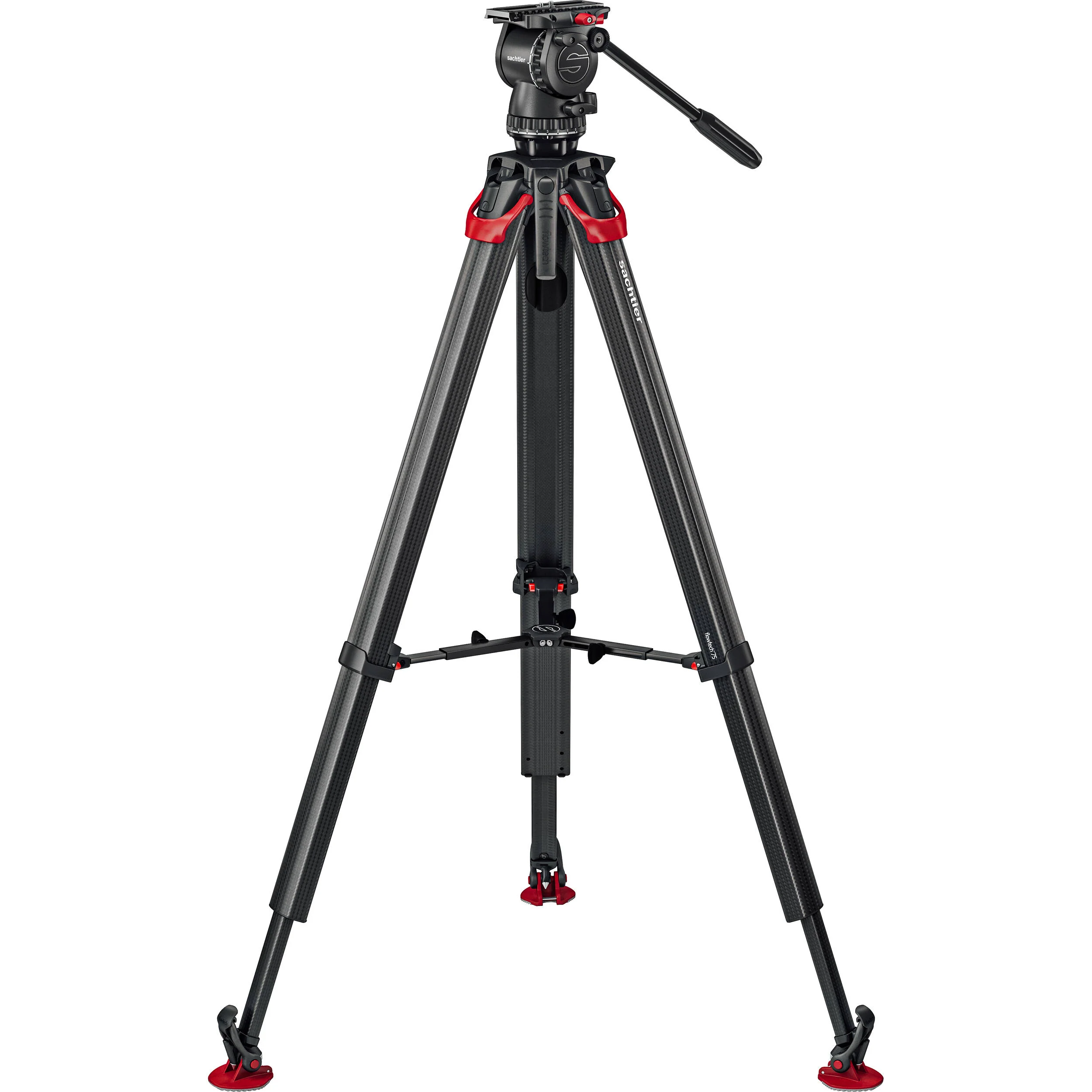 Sachtler FSB-8 Fluid Head & flowtech 75mm Tripod System MS Mk II - Image 7