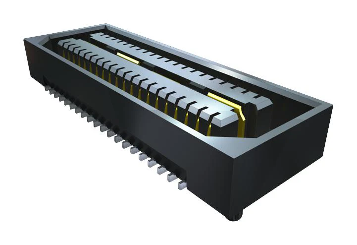 Samtec QSE-040-01-L-D-A-K-TR Stacking Board Connector QSE Series 80 Contacts Receptacle 0.8 mm Surface Mount 2 Rows New