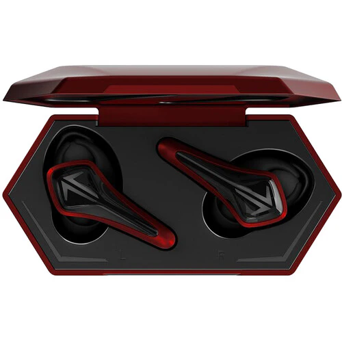 Saramonic BH60 GamesMonic True Wireless Gaming Earbuds (Red) - Image 2