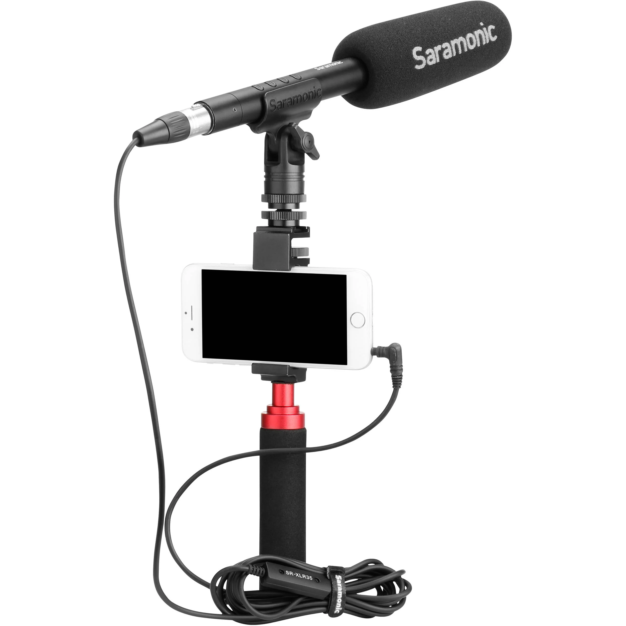 Saramonic SR-XLR35 XLR Female to 3.5mm TRRS Microphone Cable for DSLR Cameras and Smartphones (19.7') - Image 9