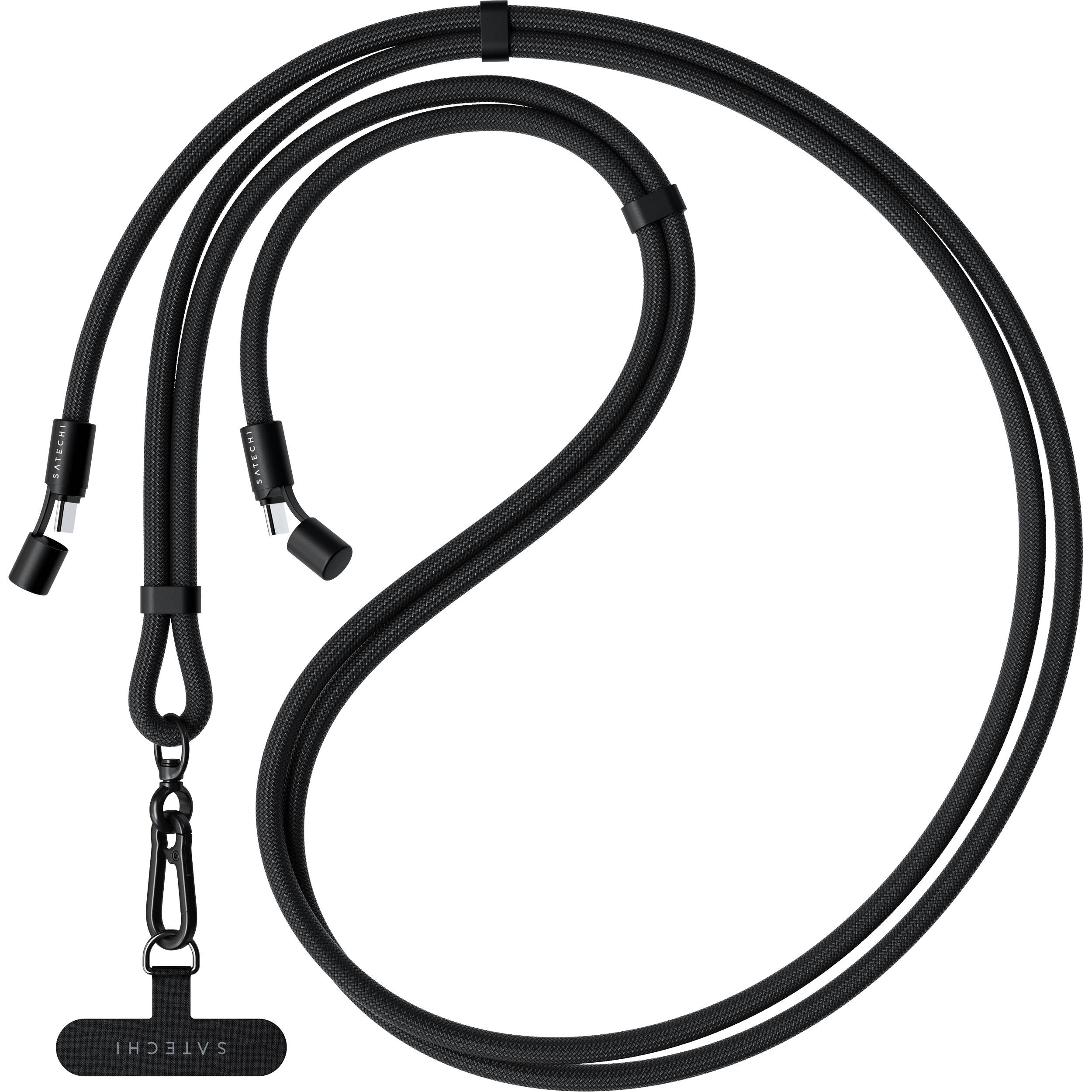 Satechi OntheGo USB-C Lanyard Cable (4.9', Black) - Image 4