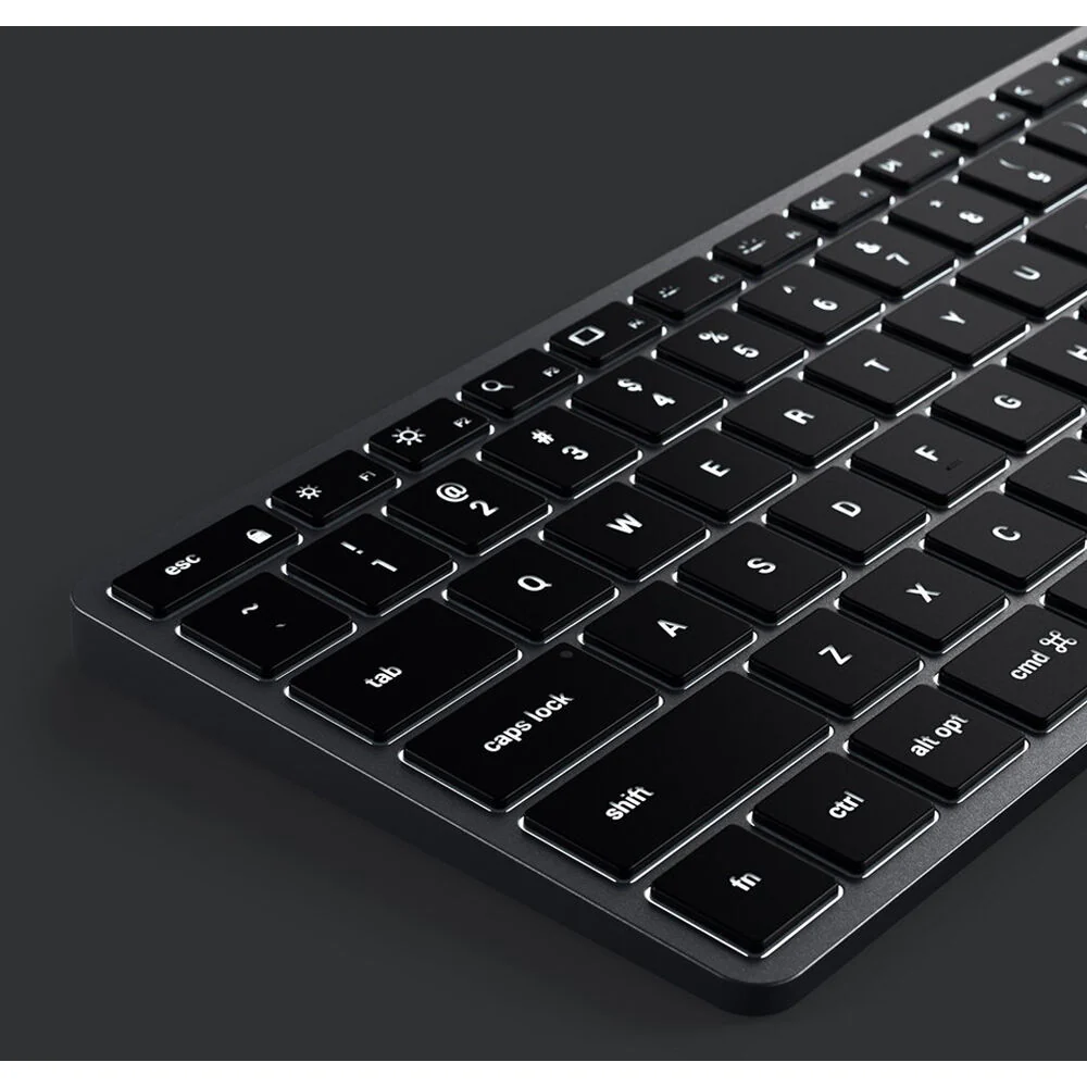 Satechi Slim X2 Bluetooth Backlit Keyboard (Silver) - Image 4