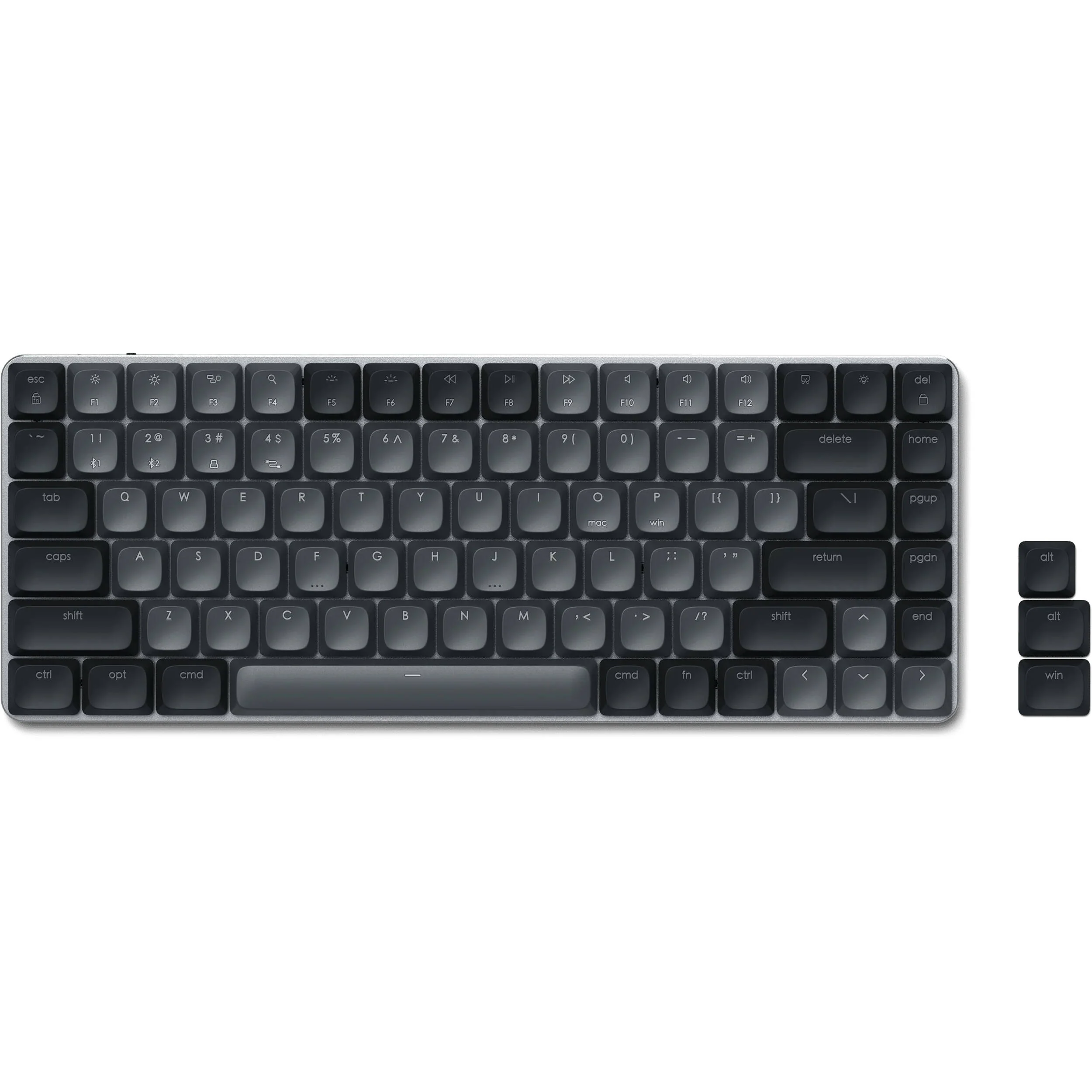 Satechi SM1 Slim Wireless Backlit Mechanical Keyboard (Dark) - Image 5