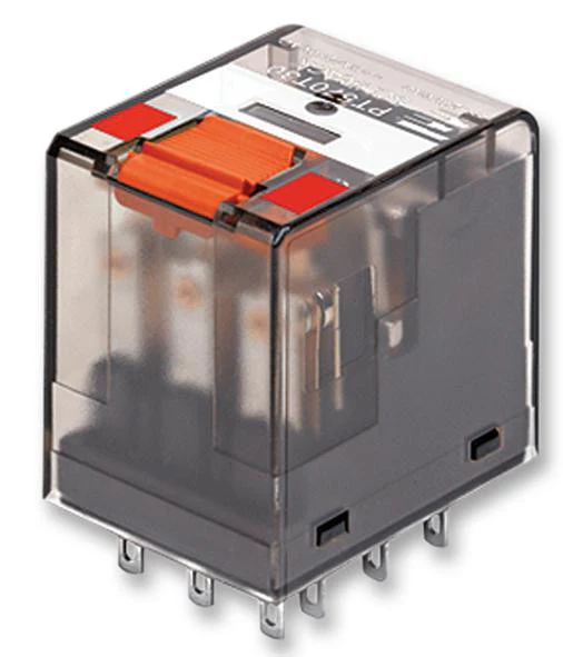 SCHRACK - TE CONNECTIVITY 7-1419111-1 General Purpose Relay, PT Series, Power, Non Latching, 3PDT, 24 VDC, 10 A