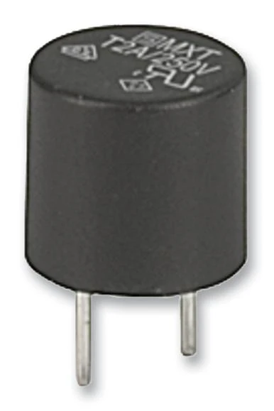 SCHURTER 0034.6915 Fuse, PCB Leaded, 1 A, 250 VAC, MXT 250 Series, Time Delay, Radial Leaded