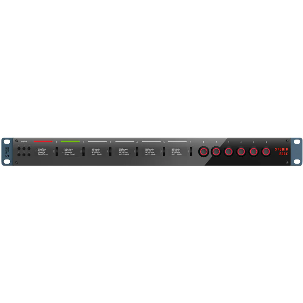 SCIENCE IMAGE Studio Edge 6-Channel Rackmount Bidirectional 4K SDI/HDMI/Full NDI Converter (1 RU) - Image 2