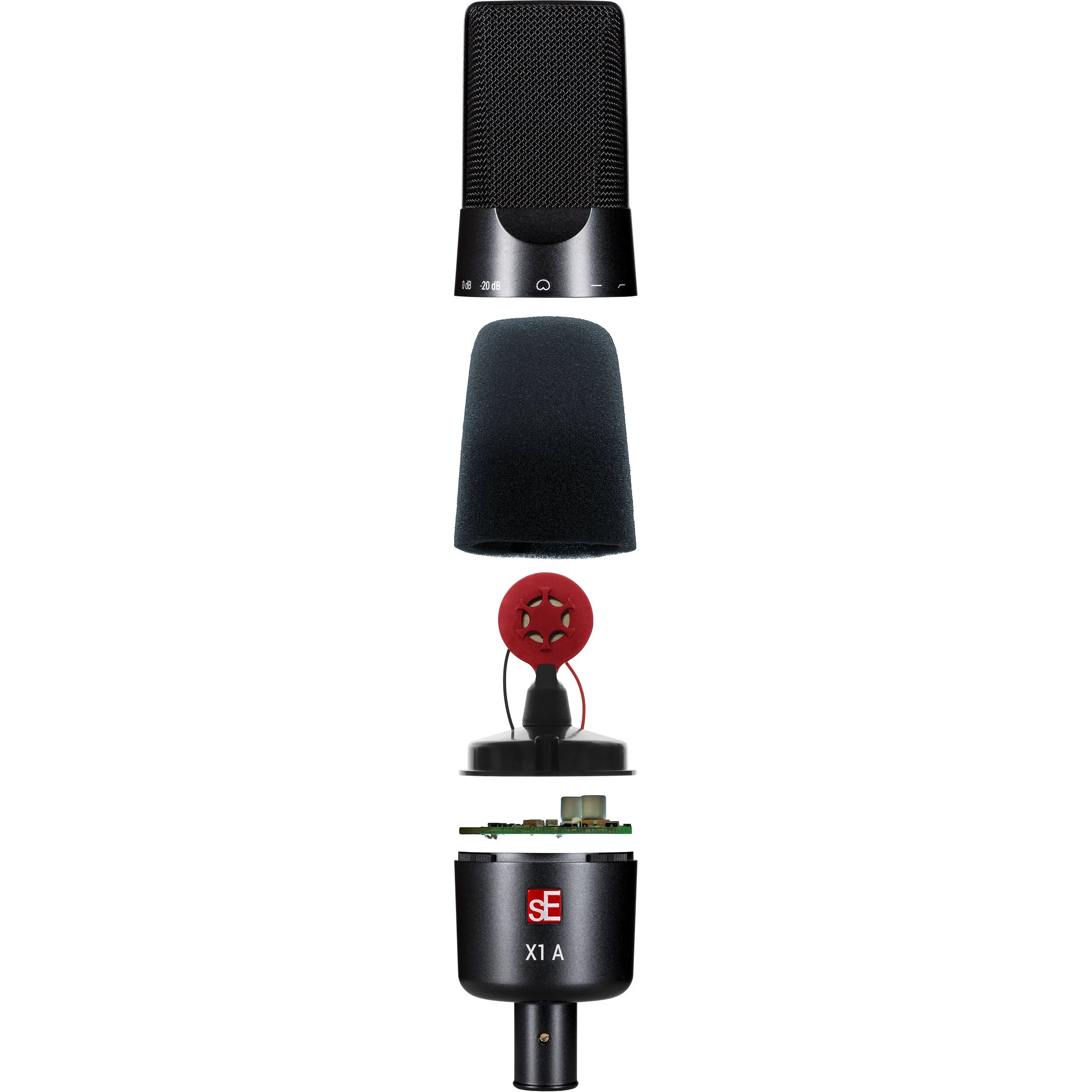 sE Electronics X1 A Medium-Diaphragm Cardioid Condenser Microphone - Image 7