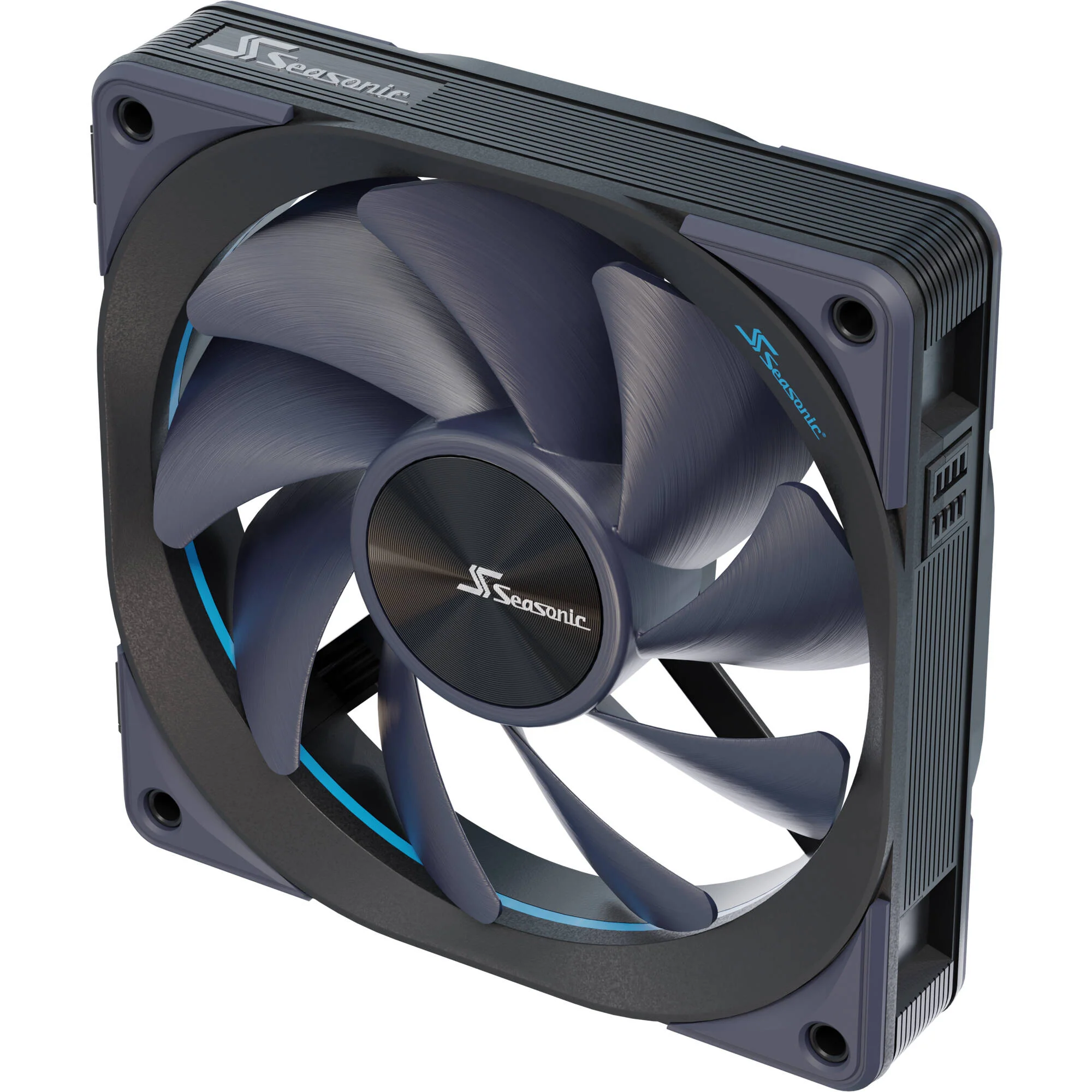 SeaSonic Electronics MagFlow 1225 PWM 120mm 3-Fan Kit - Image 4
