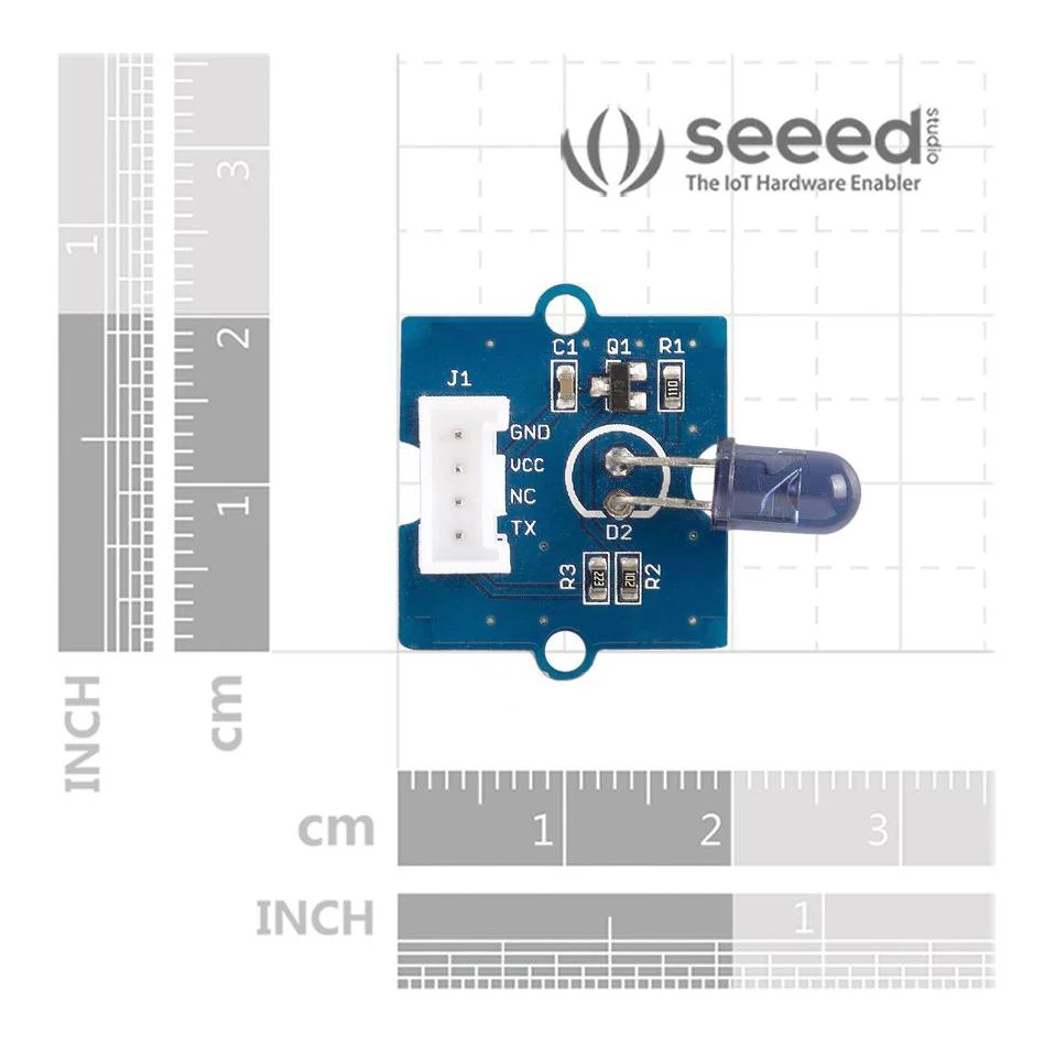 Seeed Studio 101020026 Infrared Emitter Board 3.6 V 10 m Arduino - Image 4