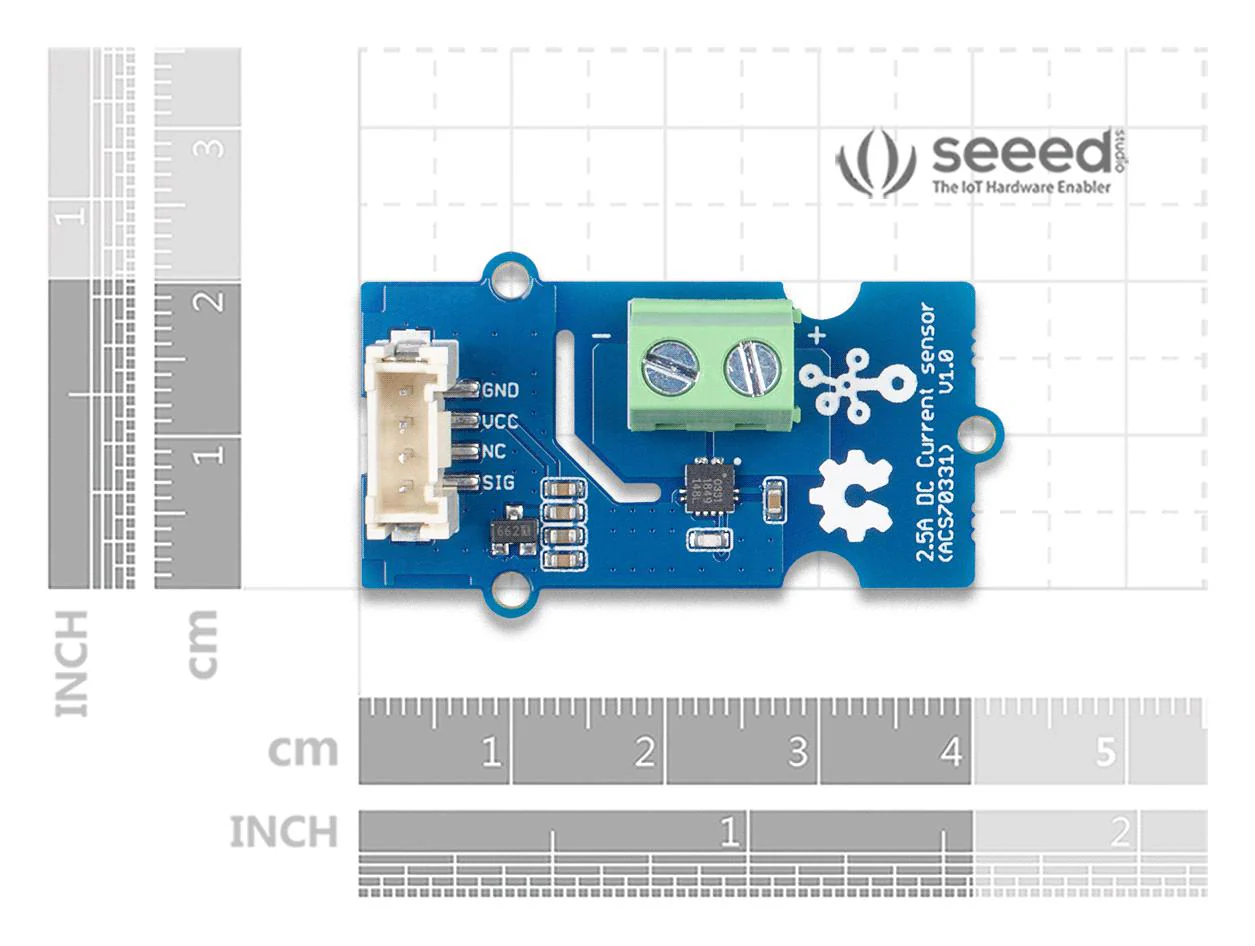 Seeed Studio 101020652 DC Current Sensor Board 3.3V / 5V 2.4A Arduino &amp; Raspberry Pi - Image 5