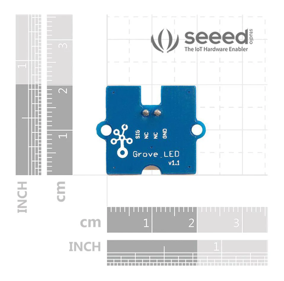 Seeed Studio 104020002 LED Module Purple 3mm 3.3V / 5V Arduino &amp; Raspberry Pi Board - Image 4