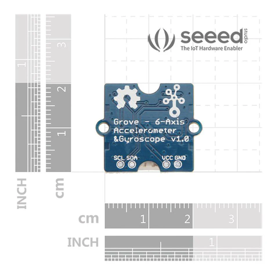 Seeed Studio 105020012 Accelerometer &amp; Gyroscope Board With Cable 6 Axis 5V / 3.3V Arduino Raspberry Pi - Image 4
