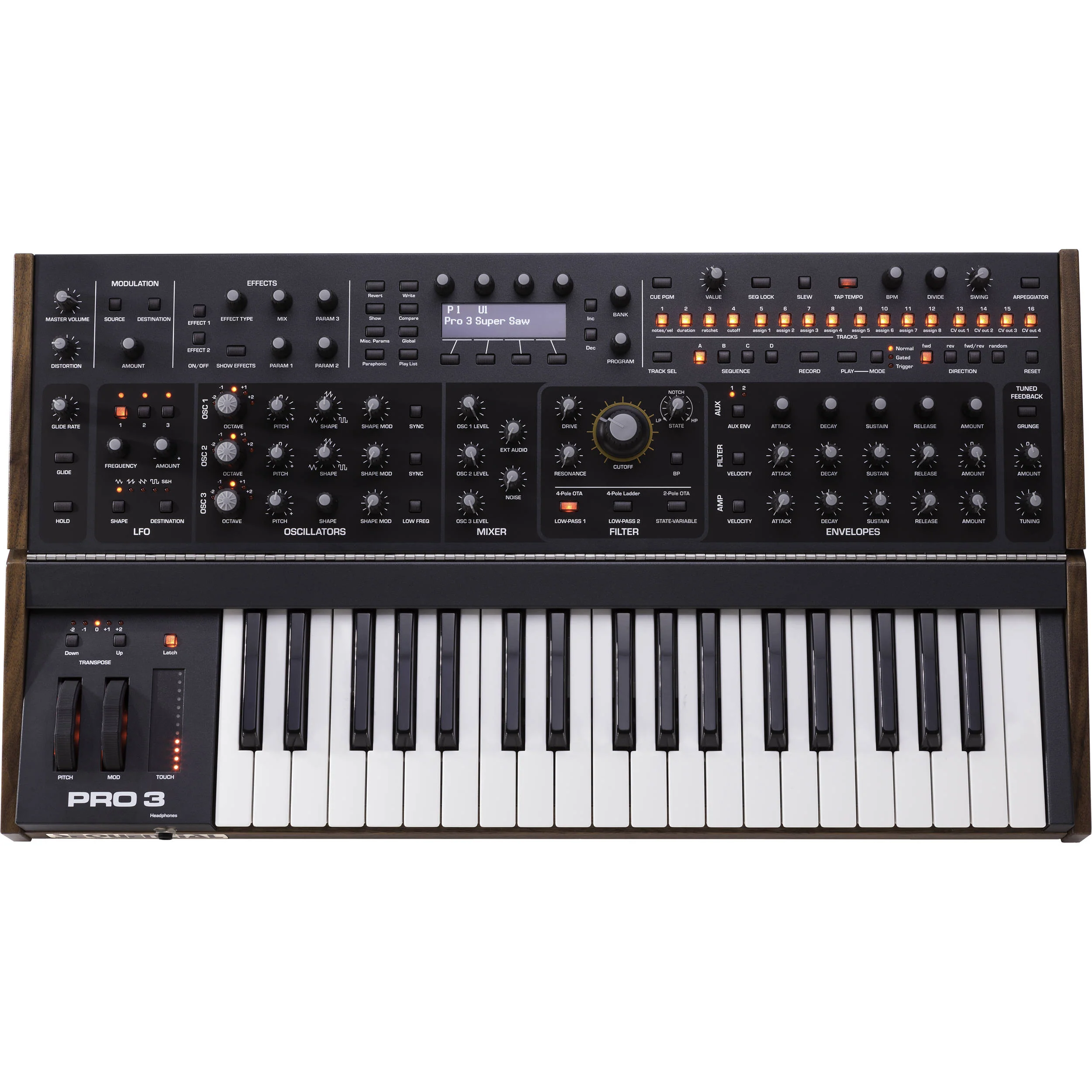 Sequential PRO 3 SE Multi-Filter Mono/3-Voice Paraphonic Synthesizer (Special Edition) - Image 4
