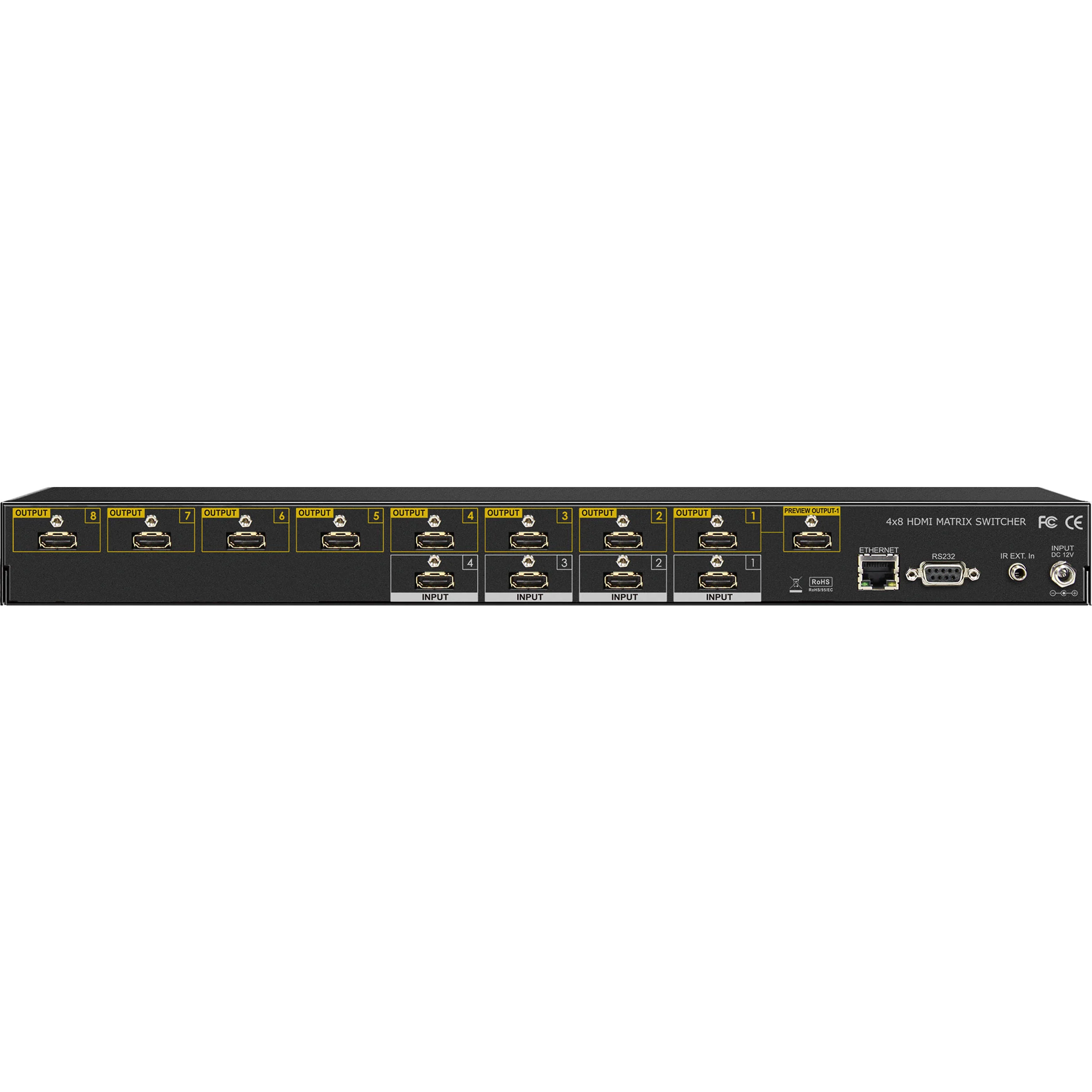 Shinybow 4x8 UHD 4K HDMI Matrix Routing Switcher - Image 3
