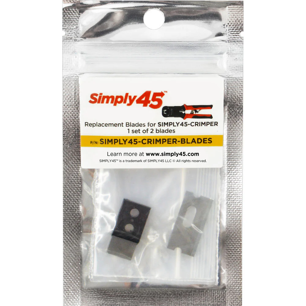 Simply45 Blades for Pass-Through RJ45 Crimp Tool (2-Pack) - Image 2