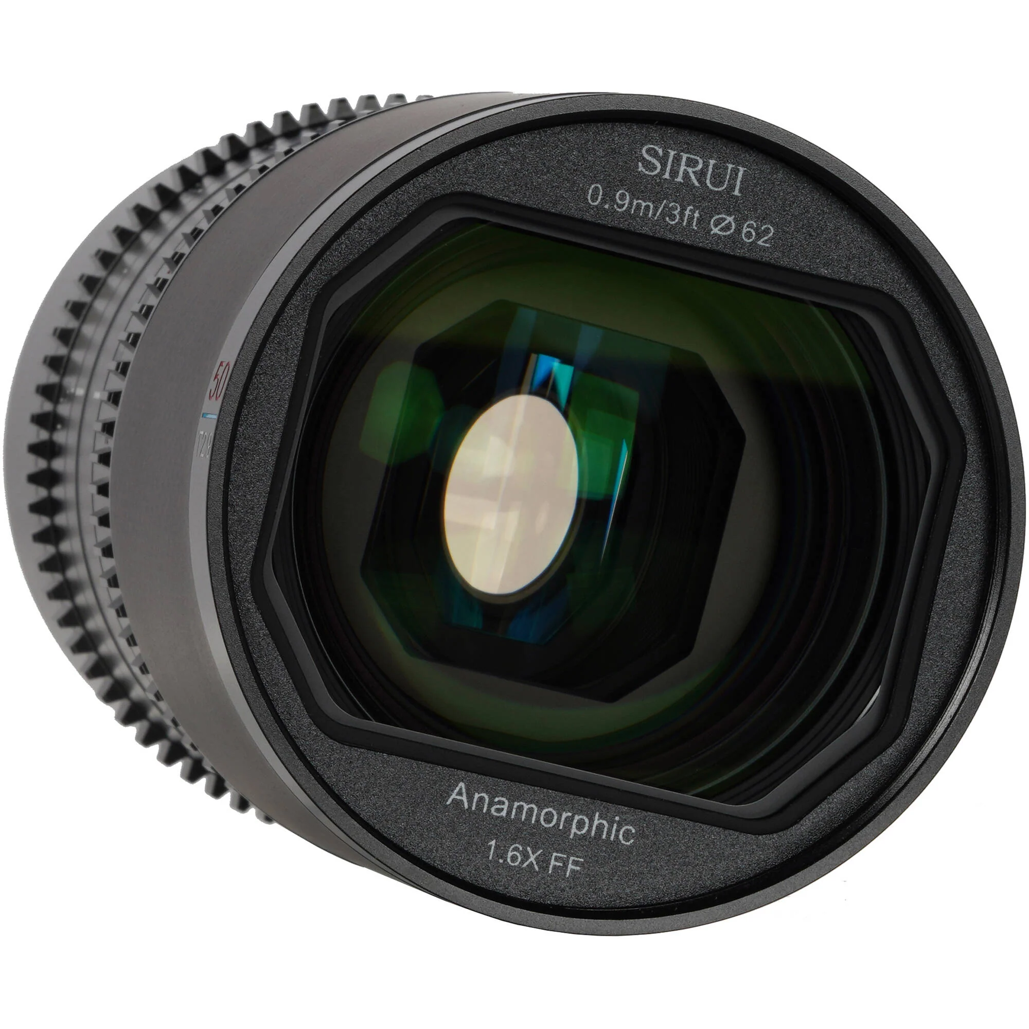 Sirui Saturn 50mm T2.9 1.6x Carbon Fiber Full-Frame Anamorphic Lens (Nikon Z, Blue Flare) - Image 5