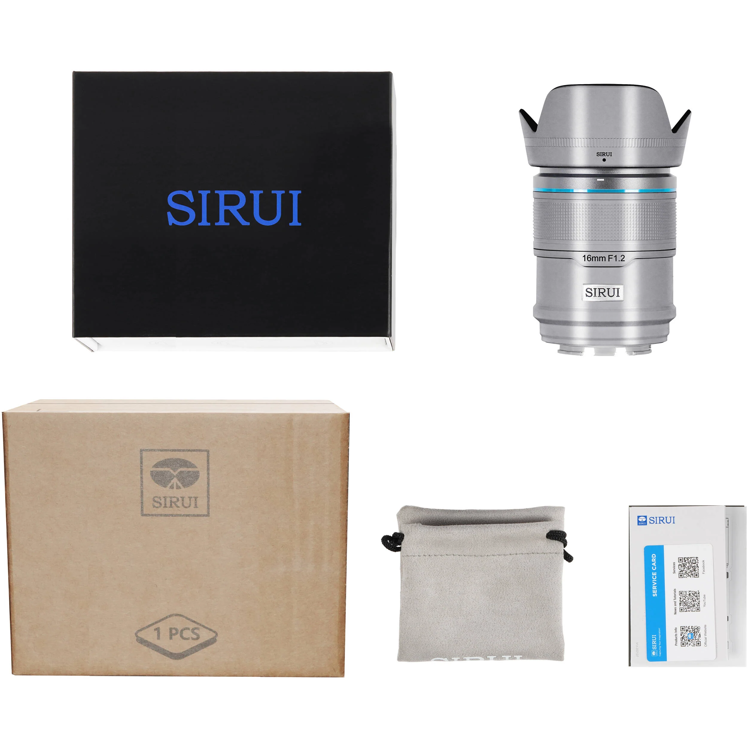 Sirui Sniper 16mm f/1.2 Autofocus Lens (Nikon Z, Silver) - Image 4