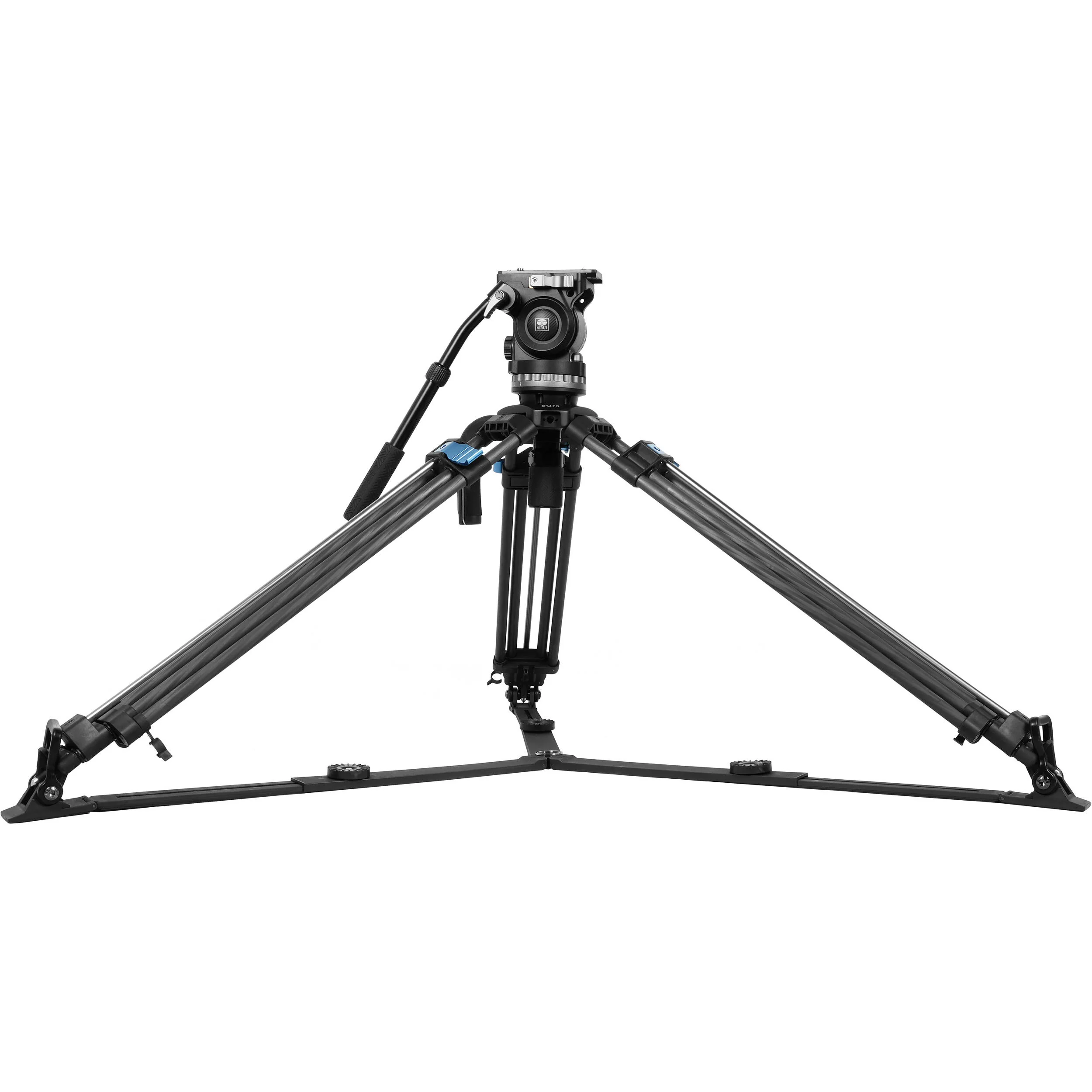 Sirui SQ75 Heavy-Duty Carbon Fiber Rapid-System Tripod with VHS10 Head - Image 6