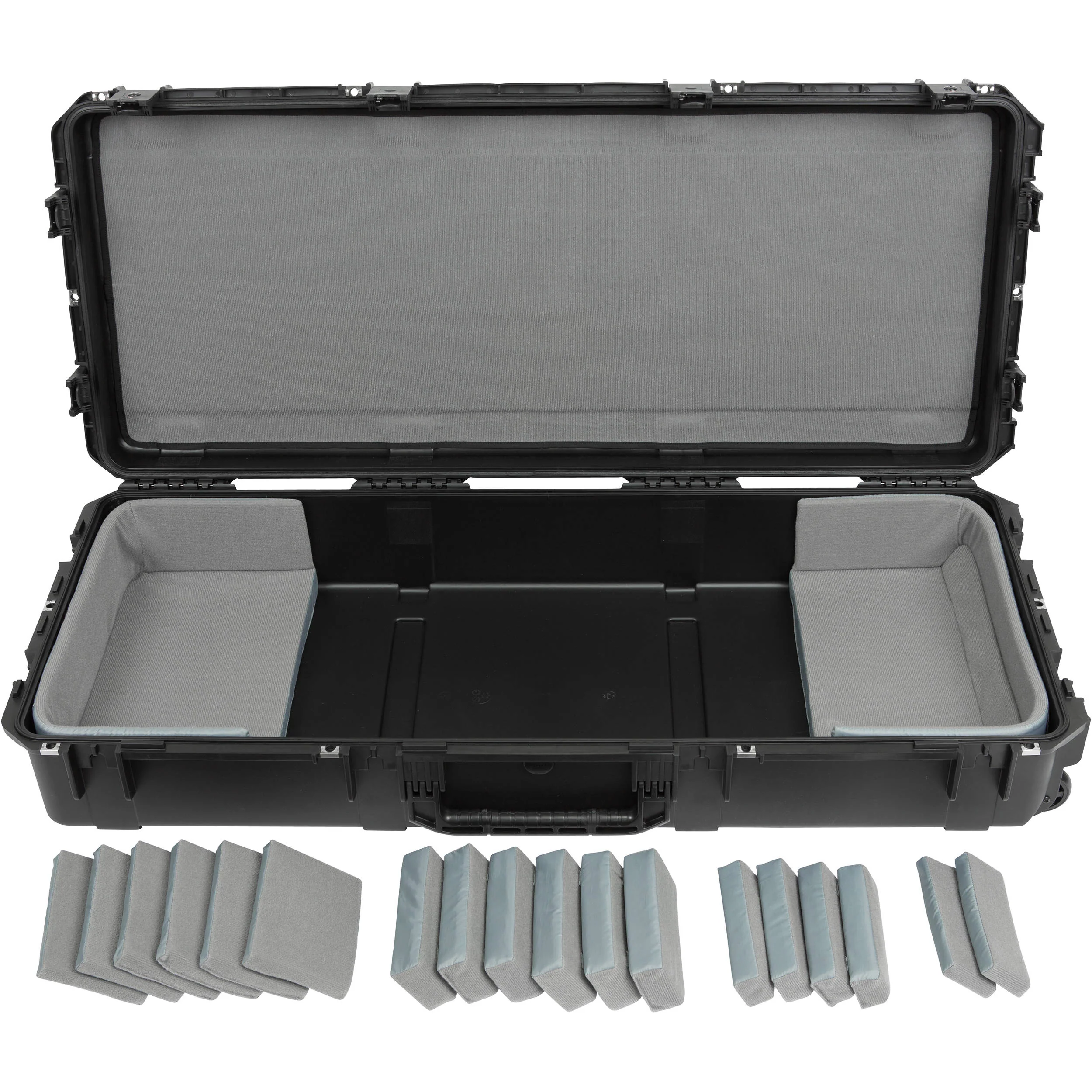 SKB iSeries 61-Note Wide Keyboard Case - with Think Tank Interior : 45 x 18 x 6.25" - Image 10