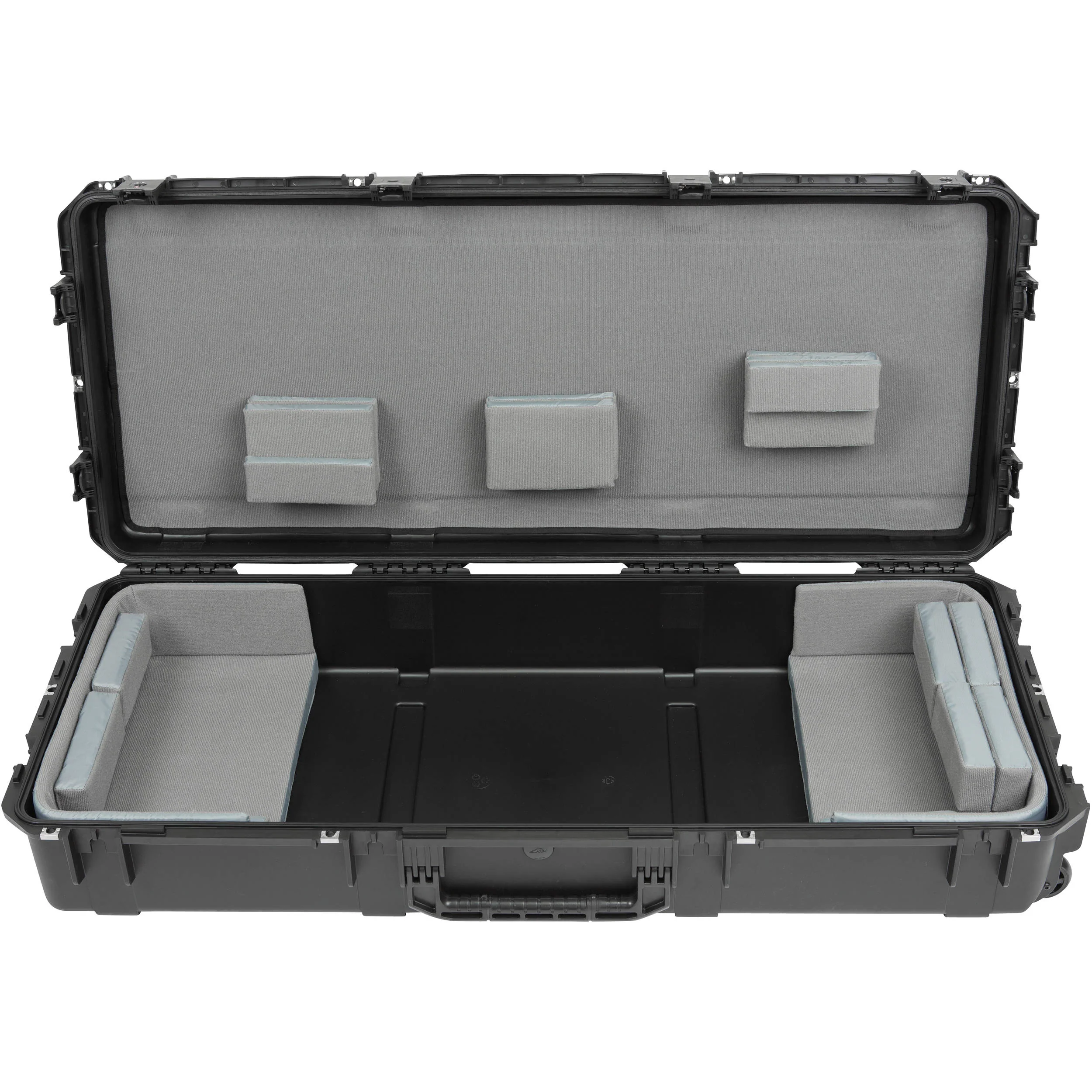 SKB iSeries 61-Note Wide Keyboard Case - with Think Tank Interior : 45 x 18 x 6.25" - Image 9