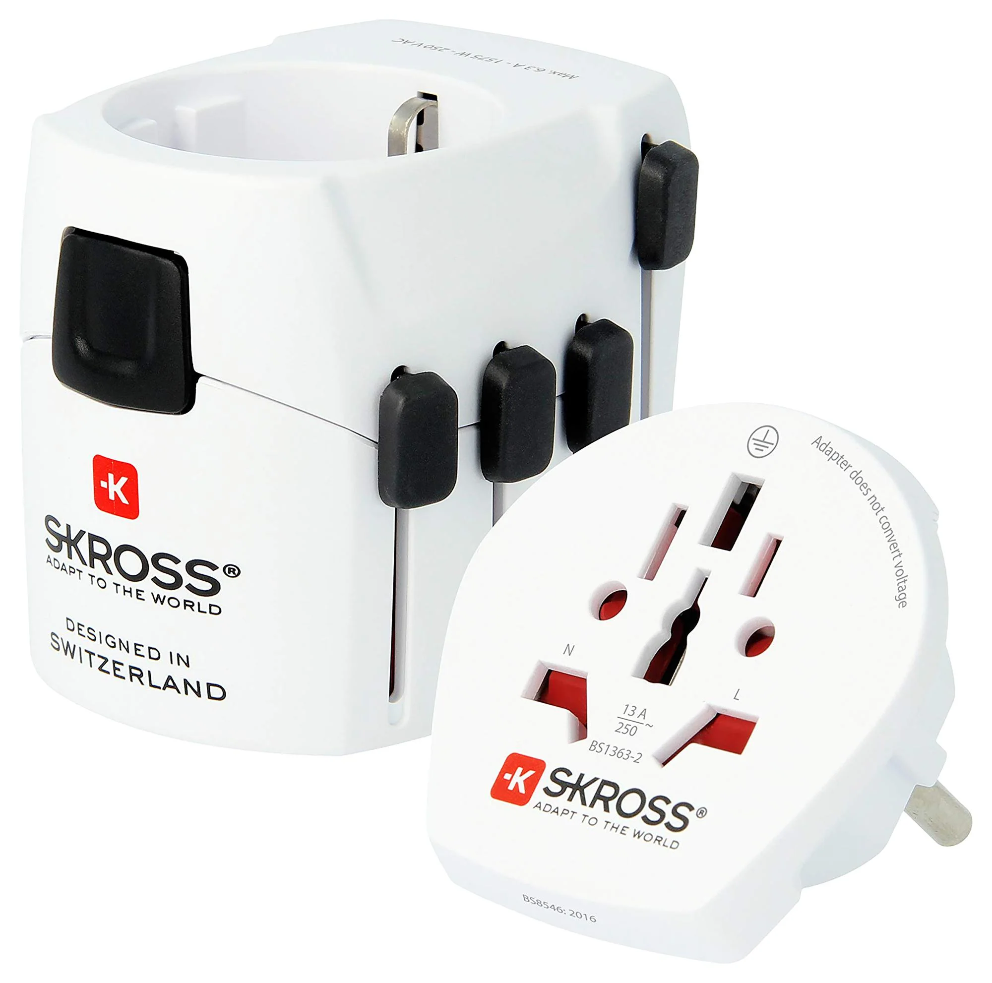 Skross 1.103180 1.103180 Travel Adapter PRO World 7A/250V New - Image 3