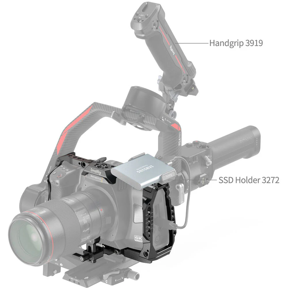 SmallRig Camera Cage for Blackmagic Design Cinema Camera 6K - Image 7