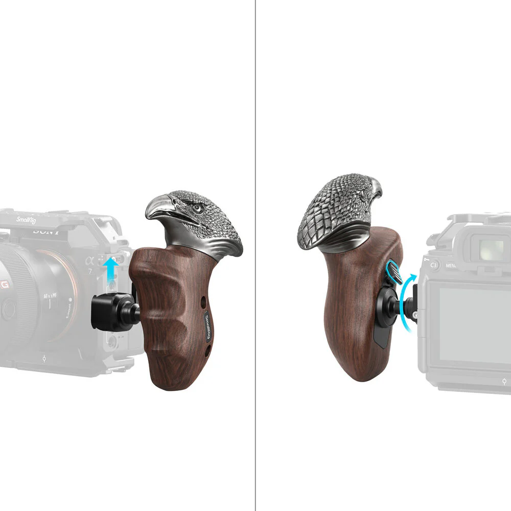 SmallRig ImageGrip Rotating Left-Side Eagle Handle with NATO Clamp - Image 5