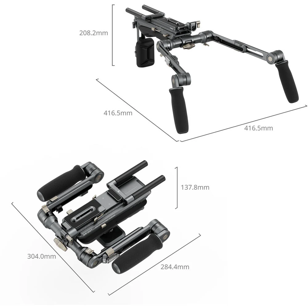SmallRig SR007 HawkLock Shoulder Rig Pro - Image 2